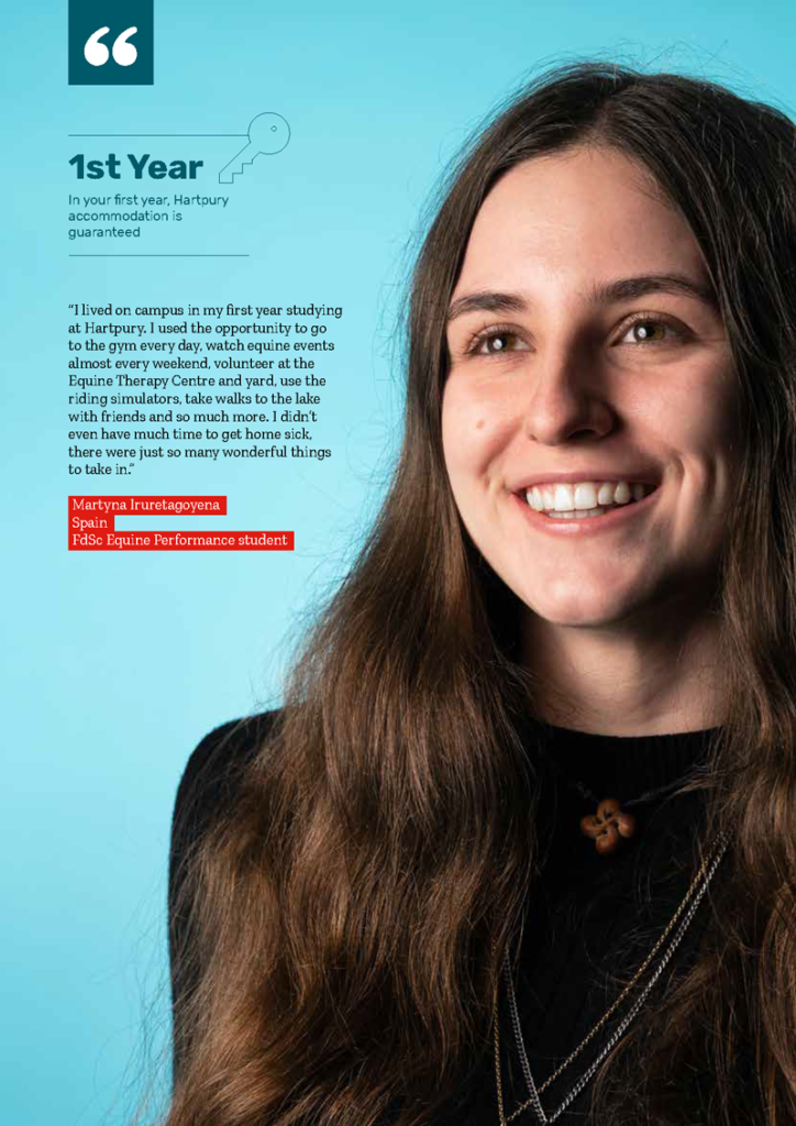 Hartpury University international student offer-holder conversion guide