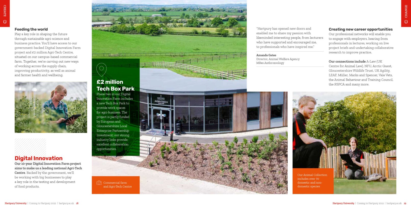 Hartpury University postgraduate offer-holder conversion guide