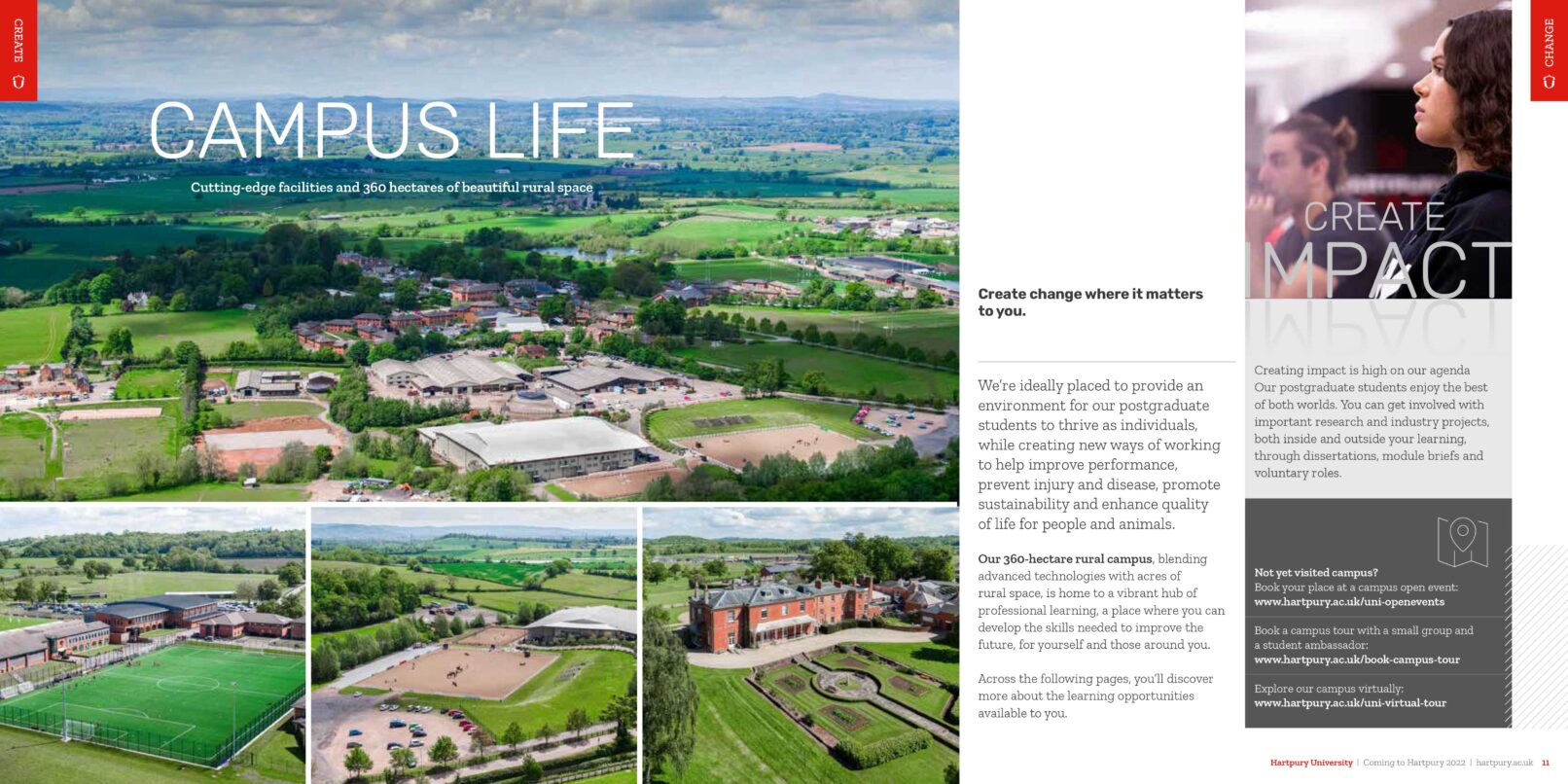 Hartpury University postgraduate offer-holder conversion guide