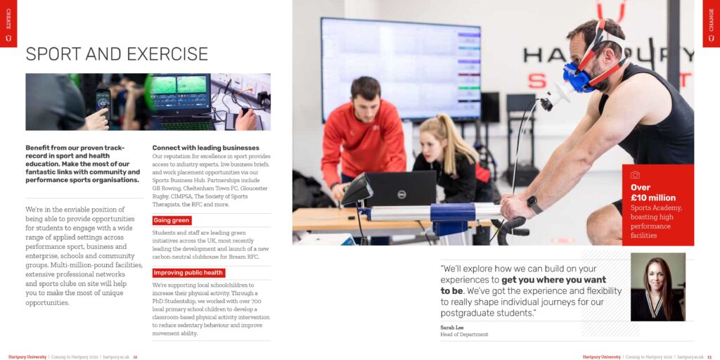 Hartpury University postgraduate offer-holder conversion guide