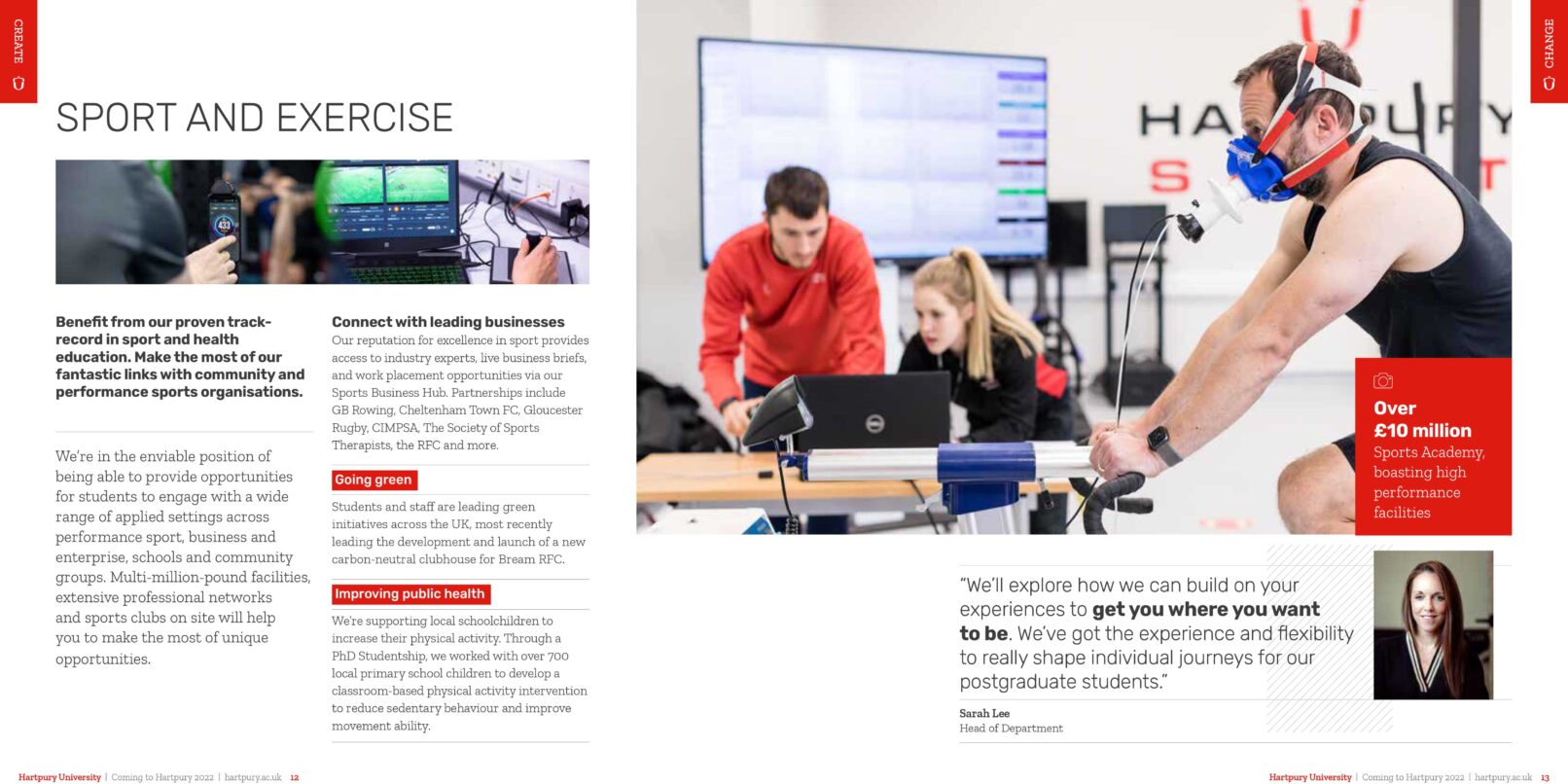 Hartpury University postgraduate offer-holder conversion guide