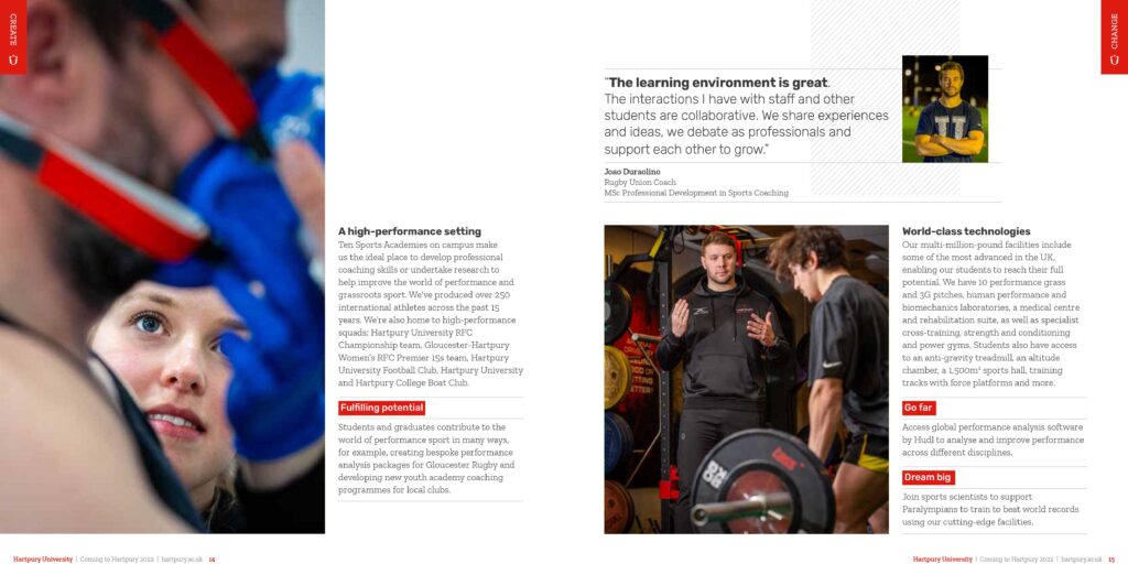 Hartpury University postgraduate offer-holder conversion guide